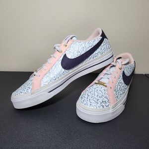 Nike Court Legacy SDC White Pink Serena Williams DJ1454-100 Women's Size 11